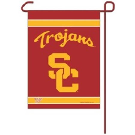 CASEYS USC Trojans Flag 12x18 Garden Style 2 Sided 3208523248